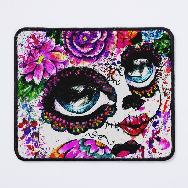 Item preview, Sugar Girl In Flower Crown Art Illustration designed and sold by Shuvra Gain.