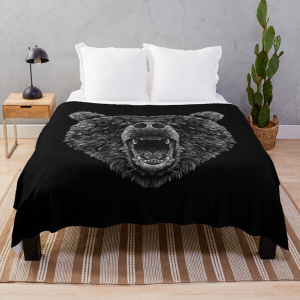 Item preview, Grizzly bear, bear head designed and sold by DerSenat.
