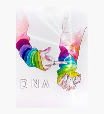 BTS 방탄소년단 - DNA Photographic Print