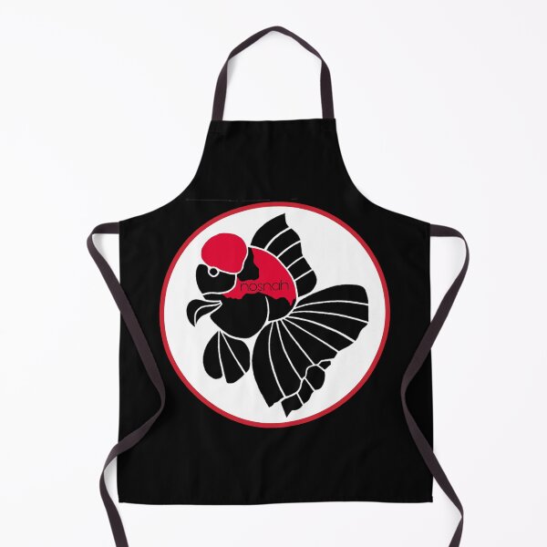 Item preview, Black and Red Oranda Goldfish Logo B2 designed and sold by Nosnah.