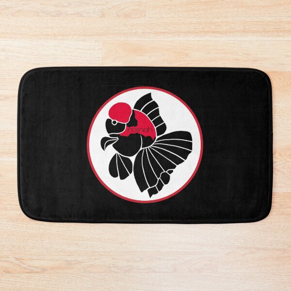 Item preview, Black and Red Oranda Goldfish Logo B2 designed and sold by Nosnah.