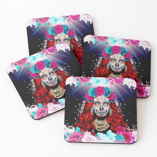 Item preview, Sugar Skull Catrina STRAIGHT designed and sold by Shuvra Gain.