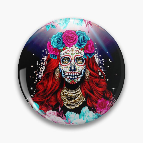 Item preview, Sugar Skull Catrina STRAIGHT designed and sold by Shuvra Gain.