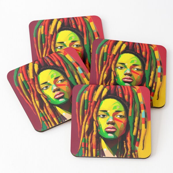 Aperçu de l'œuvre T-SHIRTS Rasta Reggae Vibrations créée et vendue par Mao-Bwolf.