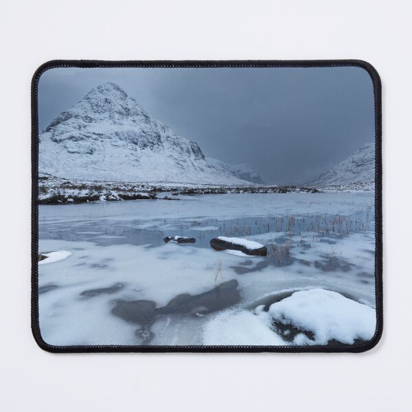 Item preview, Glen Coe Buachaille Etive Beag Frozen Lochan Scotland. designed and sold by PhotosEcosse.