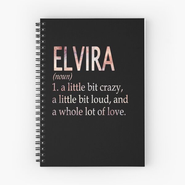 Item preview, Elvira Girl Name Definition designed and sold by BrookHBung.