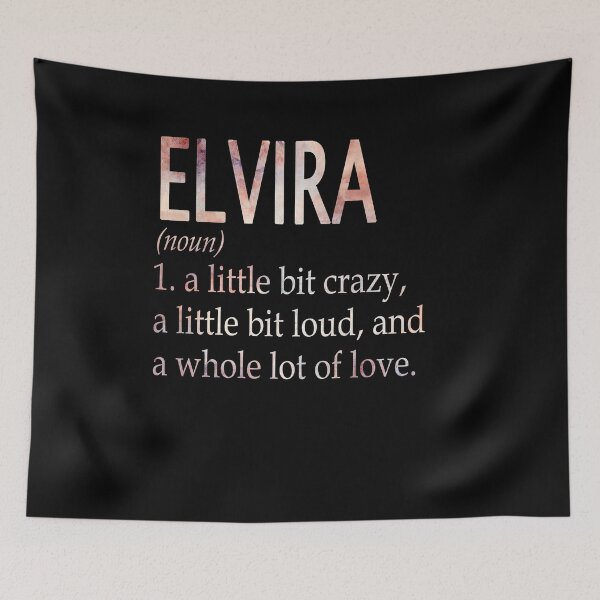 Item preview, Elvira Girl Name Definition designed and sold by BrookHBung.