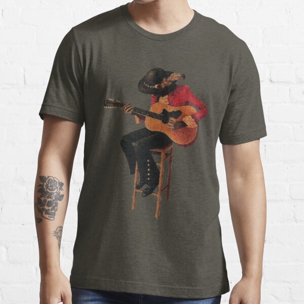 Jimi Playing Guitar  Essential T-Shirt