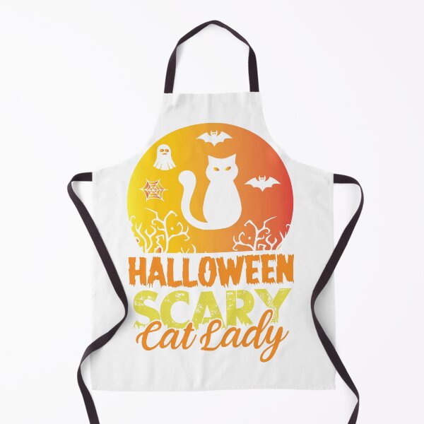 Item preview, Happy Halloween Scary Cat Lady designed and sold by W&M Store.