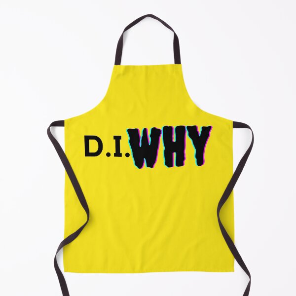 Item preview, DIY Satire D.I.Why Do It Yourself Funny Spooky Hologram Black retro vintage designed and sold by marie-inks.