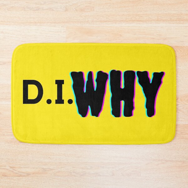 Item preview, DIY Satire D.I.Why Do It Yourself Funny Spooky Hologram Black retro vintage designed and sold by marie-inks.