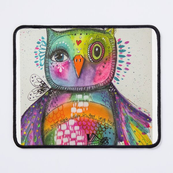 Item preview, Colorful Owl designed and sold by Hennie2303.