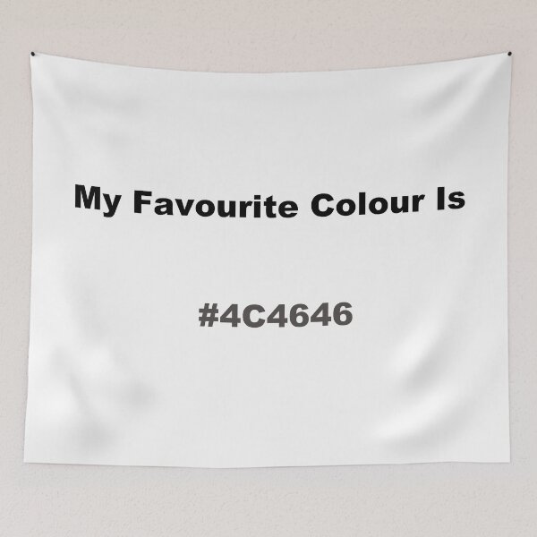 Item preview, My Favourite Colour Is #4C4646 designed and sold by kiippers.