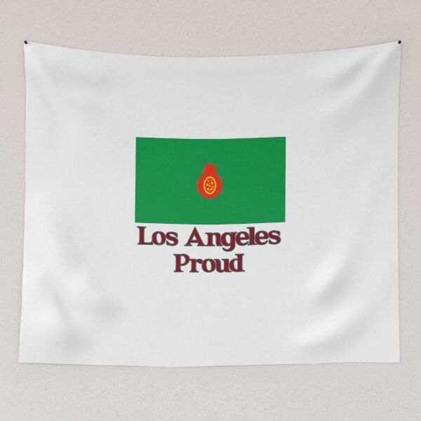 Item preview, Los Angeles Avocado Flag designed and sold by GreaterGrander.