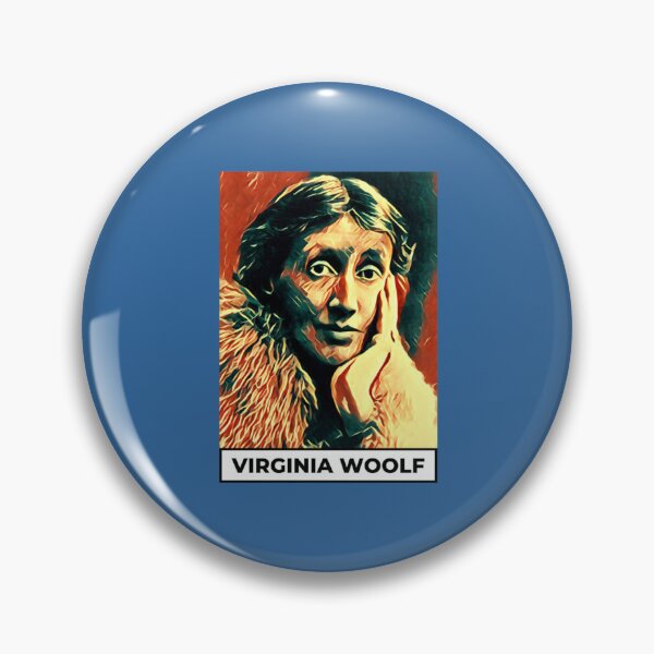 Item preview, Arte de Virginia Woolf  Retrato de Virginia Woolf  Obra de Virginia Woolf Camiseta 4 designed and sold by MicheleHulse.