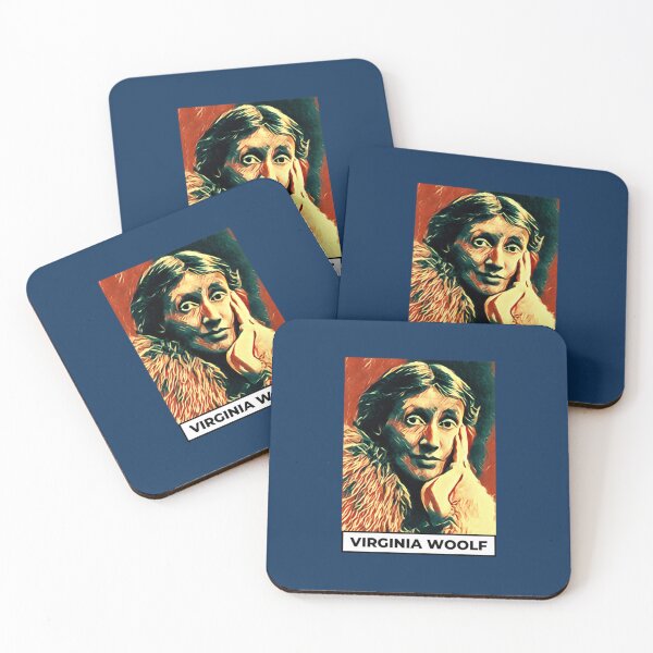 Item preview, Arte de Virginia Woolf  Retrato de Virginia Woolf  Obra de Virginia Woolf Camiseta 4 designed and sold by MicheleHulse.