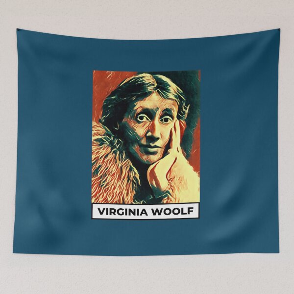 Item preview, Arte de Virginia Woolf  Retrato de Virginia Woolf  Obra de Virginia Woolf Camiseta 4 designed and sold by MicheleHulse.