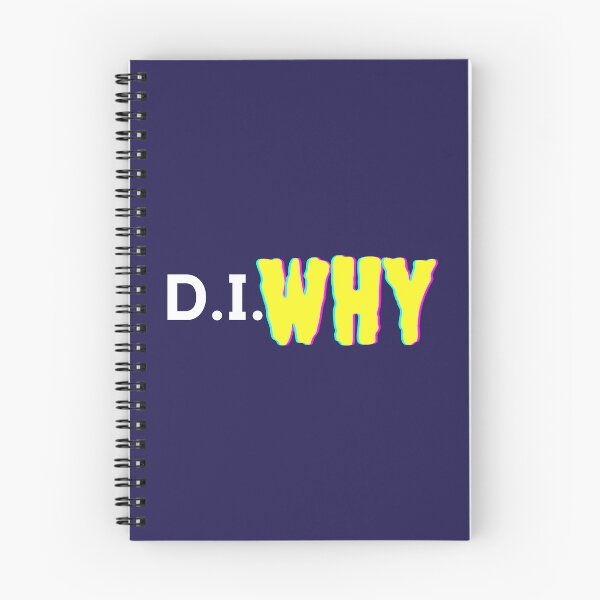 Item preview, DIY Satire D.I.Why Do It Yourself Funny Spooky Hologram Yellow retro vintage designed and sold by marie-inks.