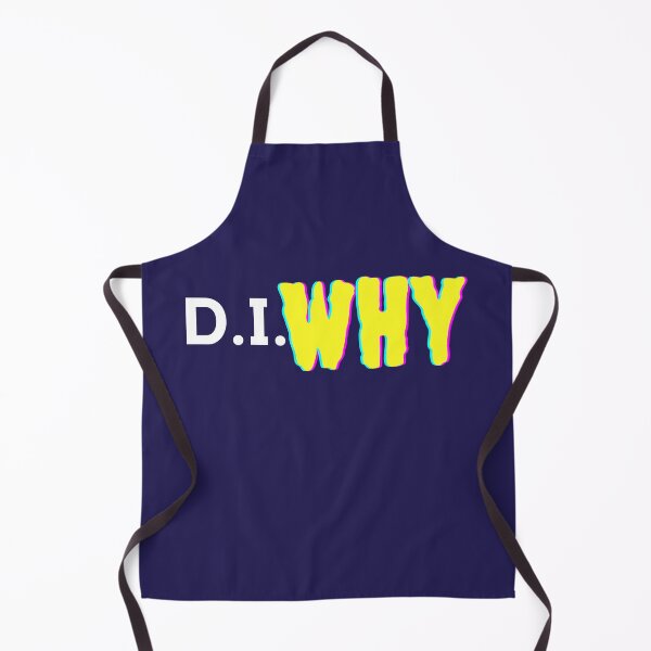 Item preview, DIY Satire D.I.Why Do It Yourself Funny Spooky Hologram Yellow retro vintage designed and sold by marie-inks.
