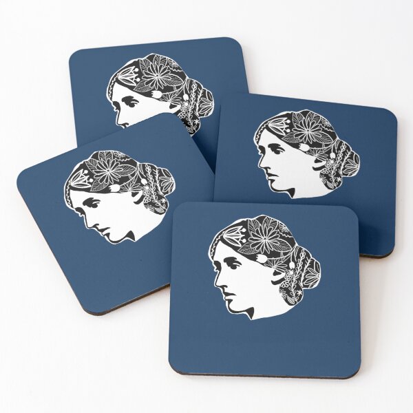 Item preview, Ilustración floral de Virginia Woolf Camiseta  designed and sold by MicheleHulse.