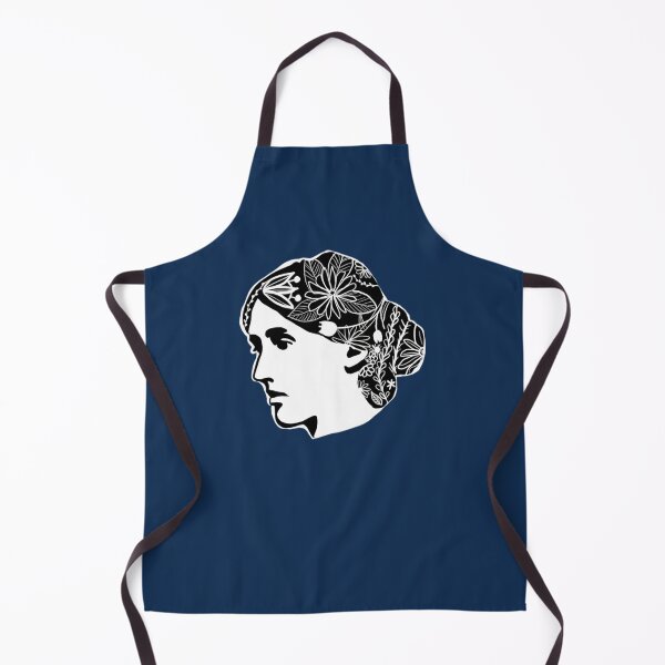 Item preview, Ilustración floral de Virginia Woolf Camiseta  designed and sold by MicheleHulse.
