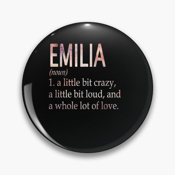 Item preview, Emilia Girl Name Definition designed and sold by BrookHBung.
