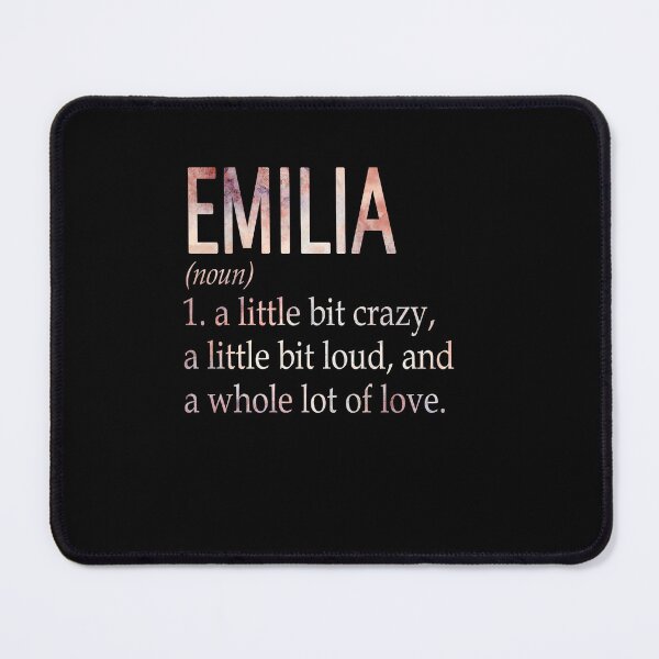 Item preview, Emilia Girl Name Definition designed and sold by BrookHBung.