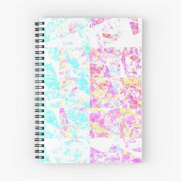 Item preview, Shattered - Pink and Teal Glass Abstract designed and sold by ittybittyowl.