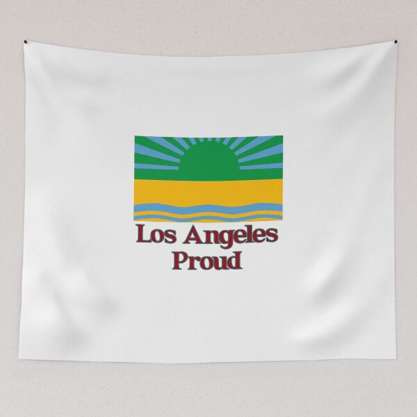 Item preview, Los Angeles Beach Flag designed and sold by GreaterGrander.