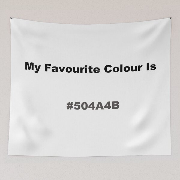 Item preview, My Favourite Colour Is #504A4B designed and sold by kiippers.