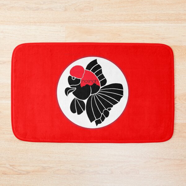 Item preview, Black and Red Oranda Goldfish Logo B1 designed and sold by Nosnah.