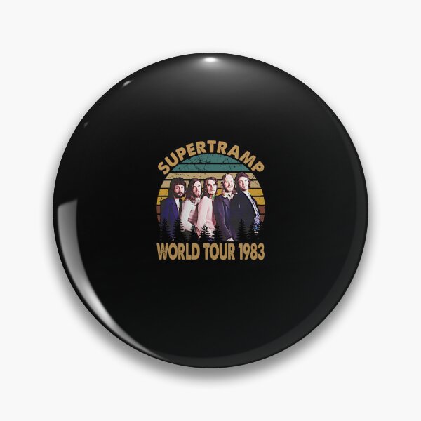 Item preview, Funny Rock Supertramp Vintage World Tour designed and sold by OwenKuphal.