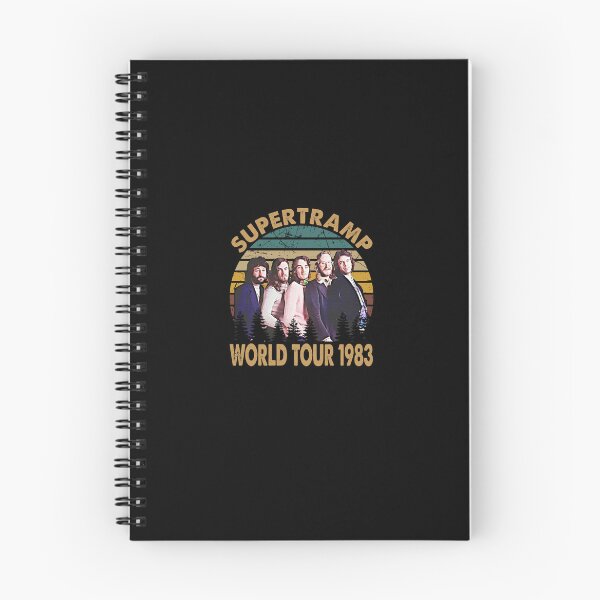Item preview, Funny Rock Supertramp Vintage World Tour designed and sold by OwenKuphal.