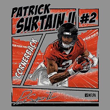 patrick surtain comic Sticker for Sale by walterdsgn