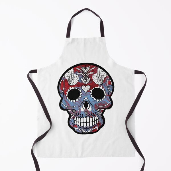 Item preview, Mexican day of the dead psycho skull designed and sold by Elizabeth-Banks.