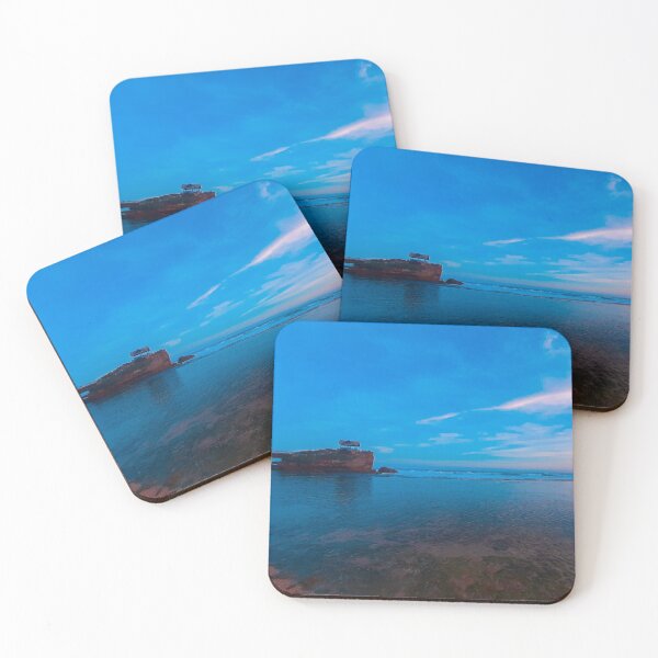 Item preview, A rock stack creeping out of the blue ocean designed and sold by kall3bu.