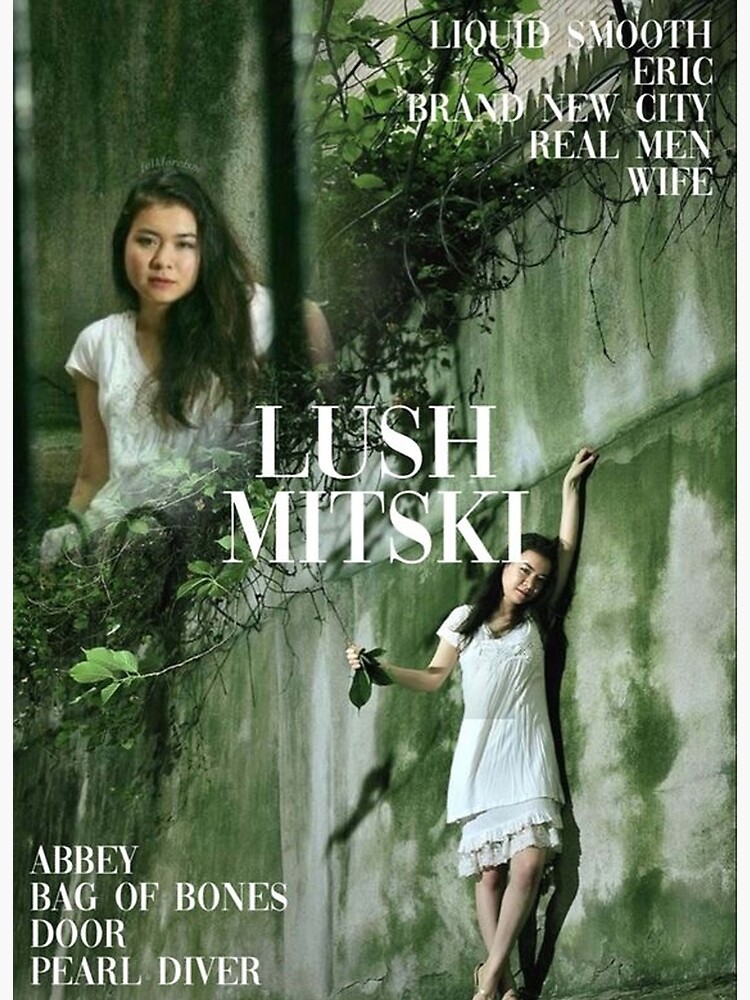 Lush Mitski Poster For Sale By BrandyKForth Redbubble   Flat,750x,075,f Pad,750x1000,f8f8f8 