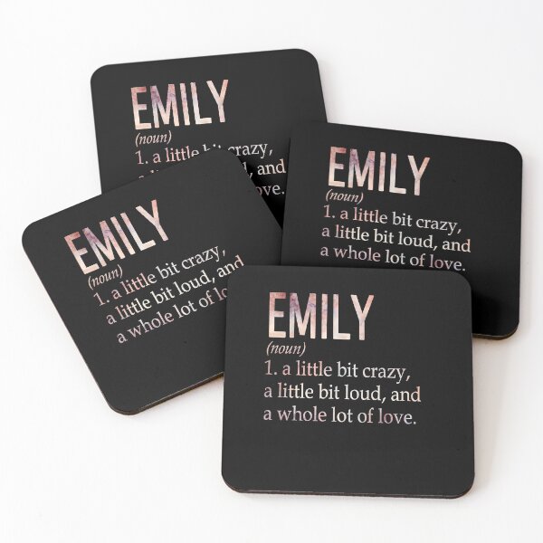 Item preview, Emily Girl Name Definition designed and sold by BrookHBung.