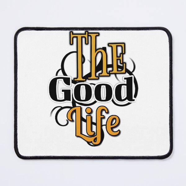 Item preview, The good life, design art typography T-shirt designed and sold by Trilala.