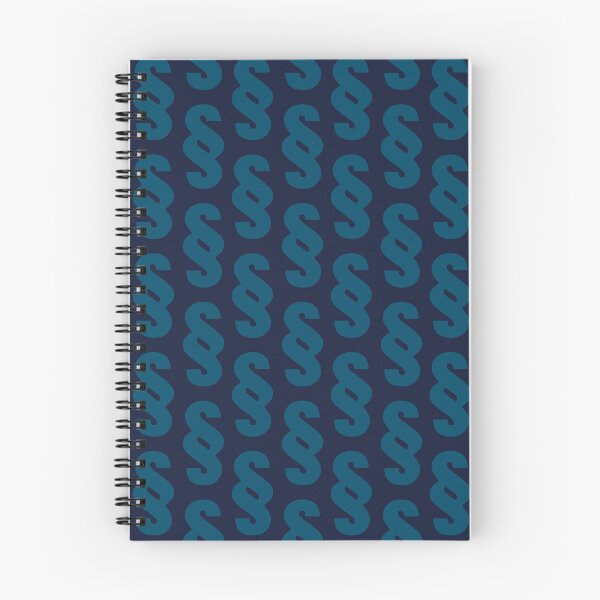 Item preview, Navy Blue Paragraph Pattern designed and sold by XOOXOO.