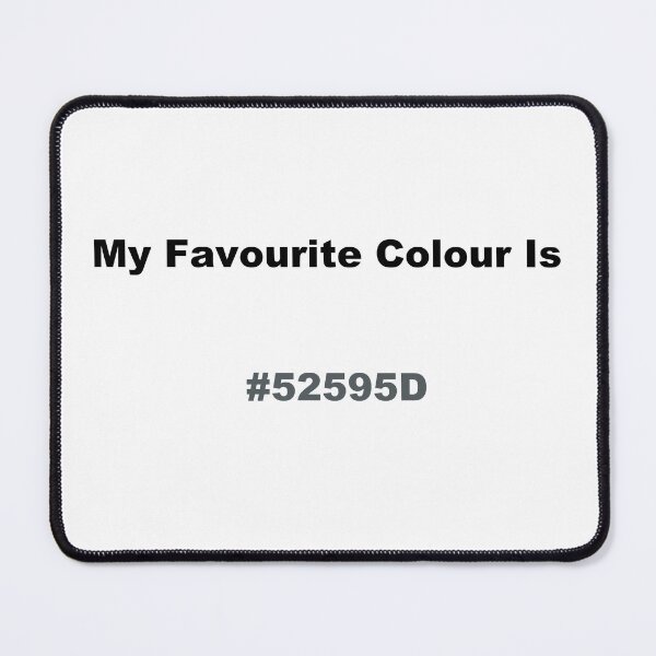Item preview, My Favourite Colour Is #52595D designed and sold by kiippers.