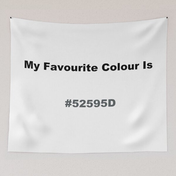 Item preview, My Favourite Colour Is #52595D designed and sold by kiippers.