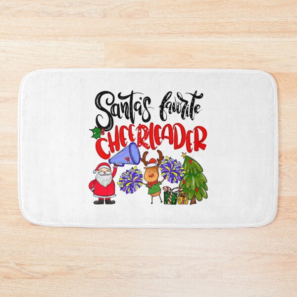 Item preview, Santa’s Favorite Cheerleader  designed and sold by OrnamentallyYou.