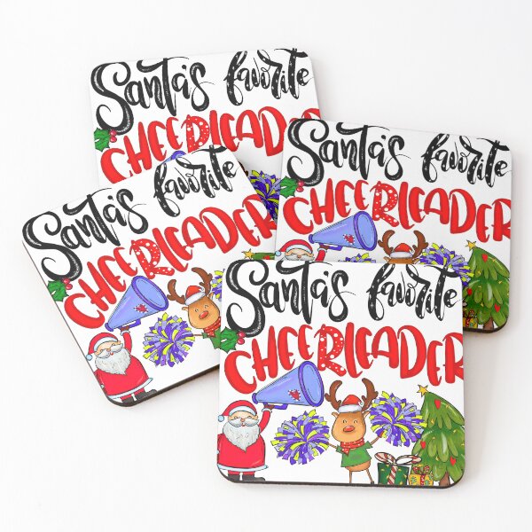 Item preview, Santa’s Favorite Cheerleader  designed and sold by OrnamentallyYou.