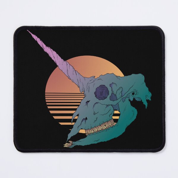 Item preview, Unicorn Skull designed and sold by Zacrilege Art.