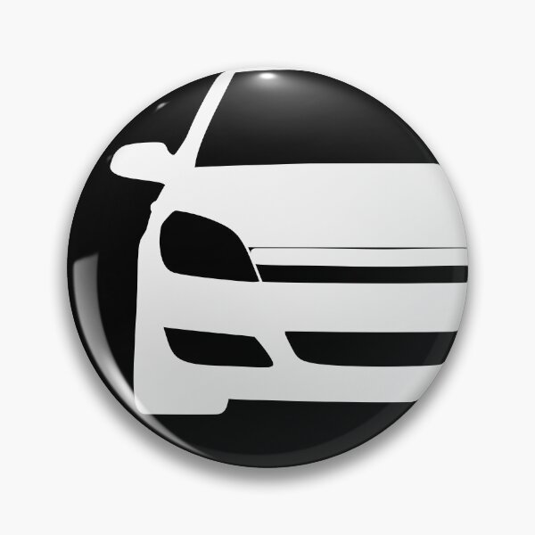 Item preview, Opel Vauxhal Holden Astra H 2004-2007 white silhouette designed and sold by EdimDesign.