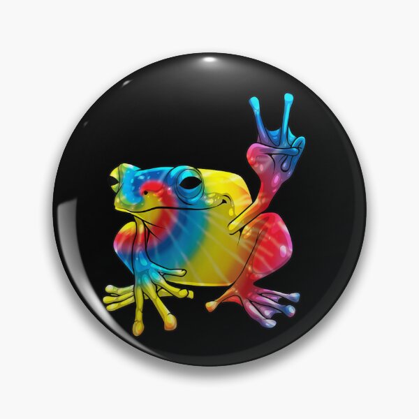 Item preview, Cute Frog Peace Sign Amphibian Animal Lover designed and sold by Rosartistshop.
