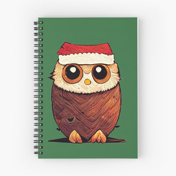 Item preview, Cute Christmas owl designed and sold by Chillapy.