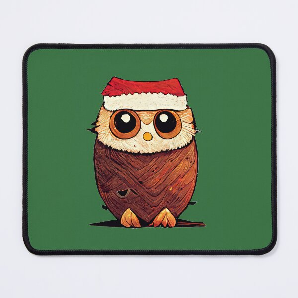 Item preview, Cute Christmas owl designed and sold by Chillapy.