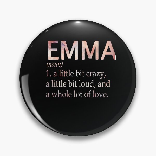 Item preview, Emma Girl Name Definition designed and sold by BrookHBung.